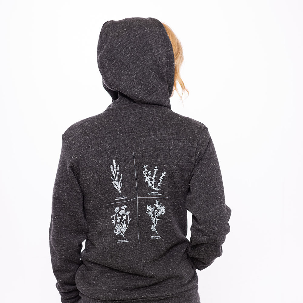 Unisex charcoal hoodie