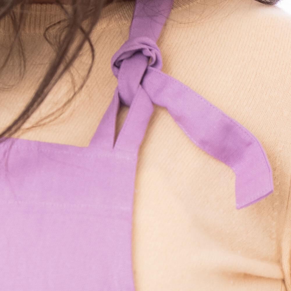 Organic cotton apron